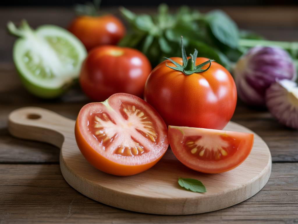La tomate et ses vertus : 7 façons simples de l’intégrer à vos repas pour protéger votre cœur et votre peau